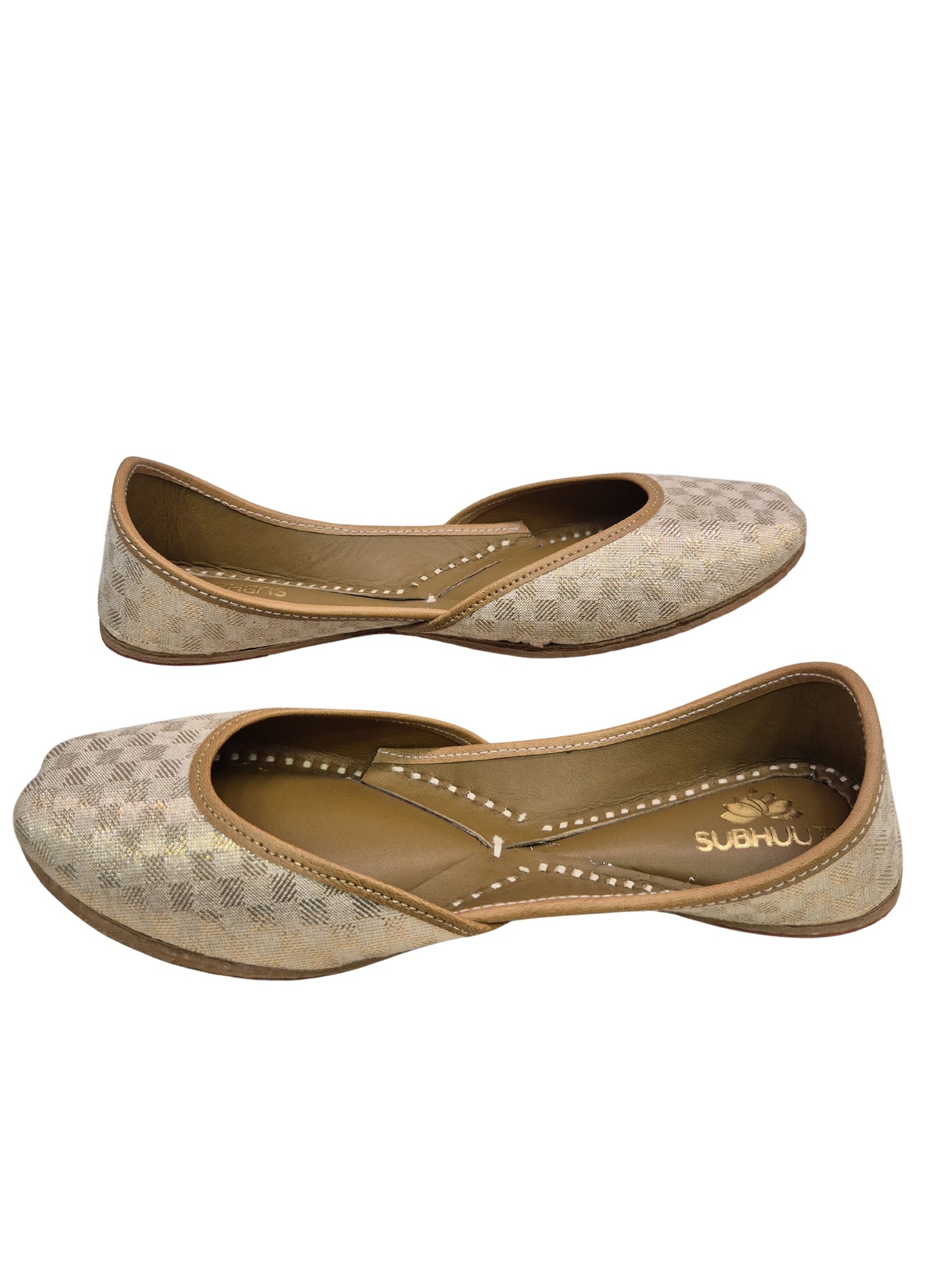 Zari - Champange Gold Check
