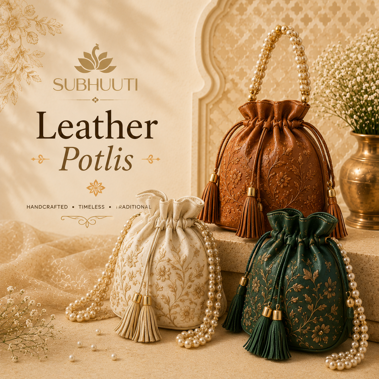 Leather Potlis