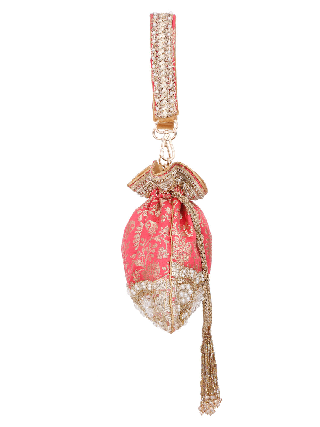 Peach Banarasi