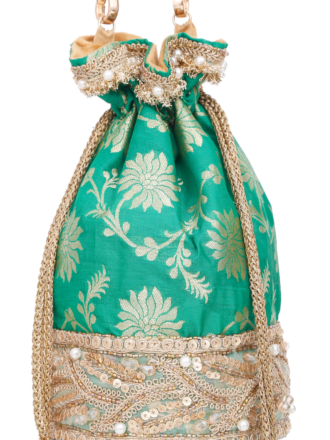 Alankar Green Banarasi