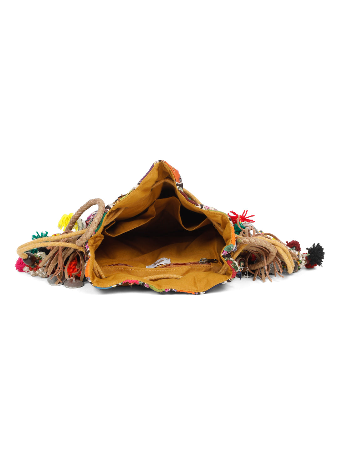 Bohemian Applique sequins work Potli