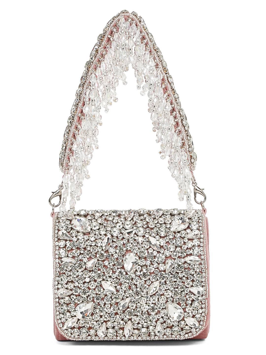 MINI CRYSTAL CLUTCH (BLUSH PINK)