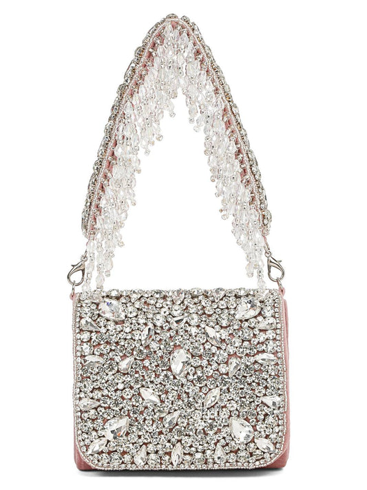 MINI CRYSTAL CLUTCH (BLUSH PINK)