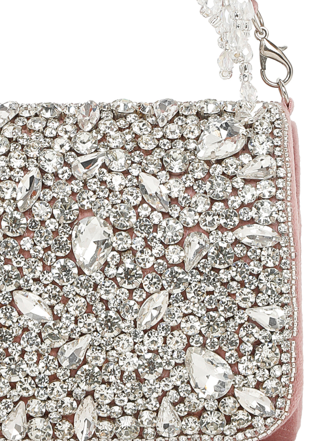 MINI CRYSTAL CLUTCH (BLUSH PINK)
