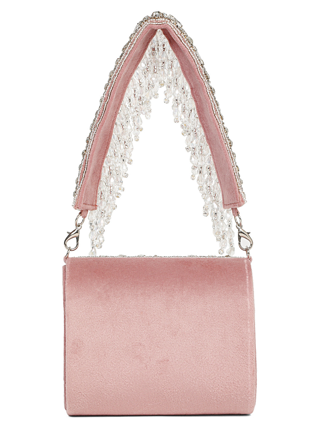 MINI CRYSTAL CLUTCH (BLUSH PINK)
