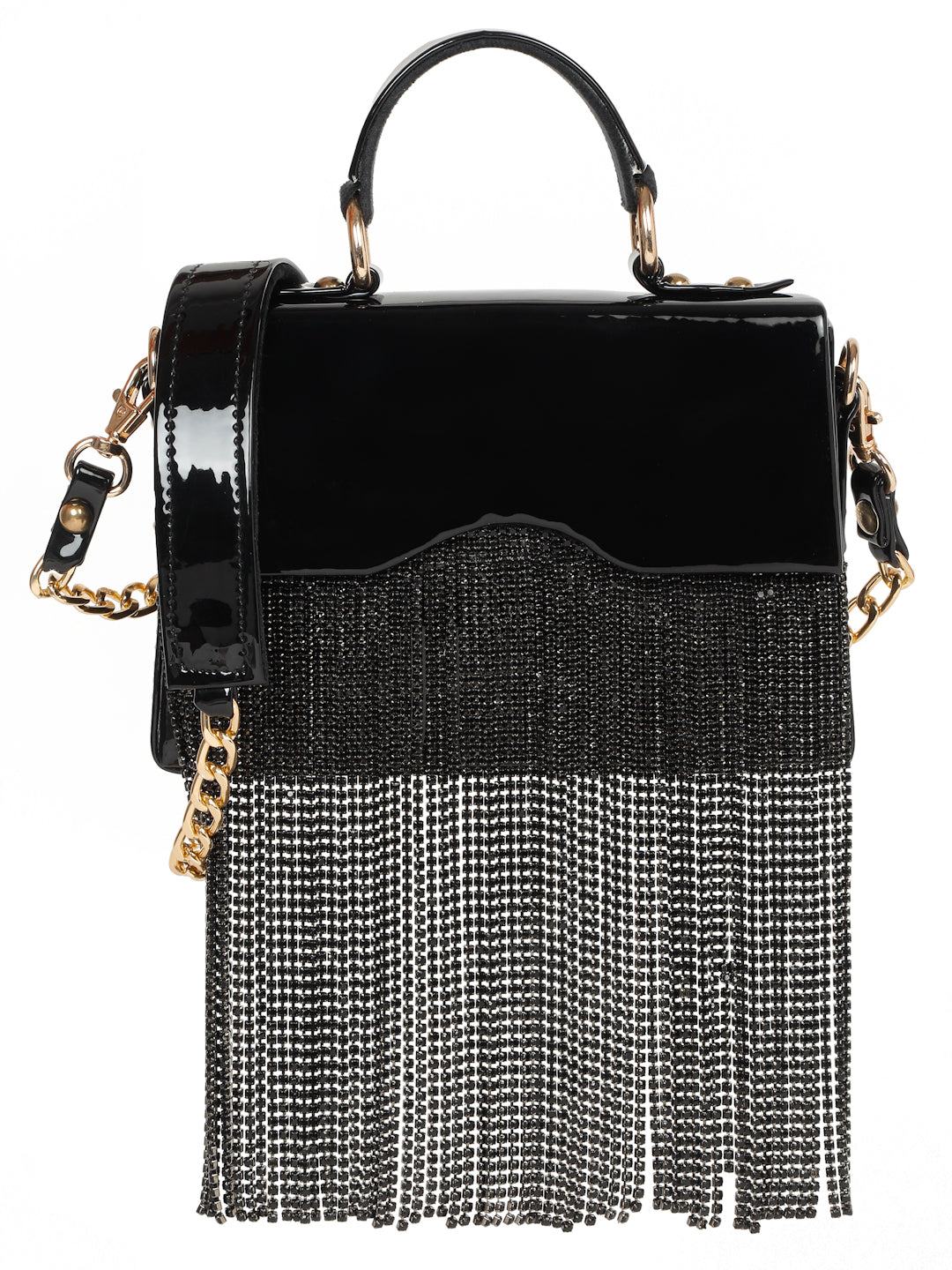 DAZZLE HAND BAG (BLACK)