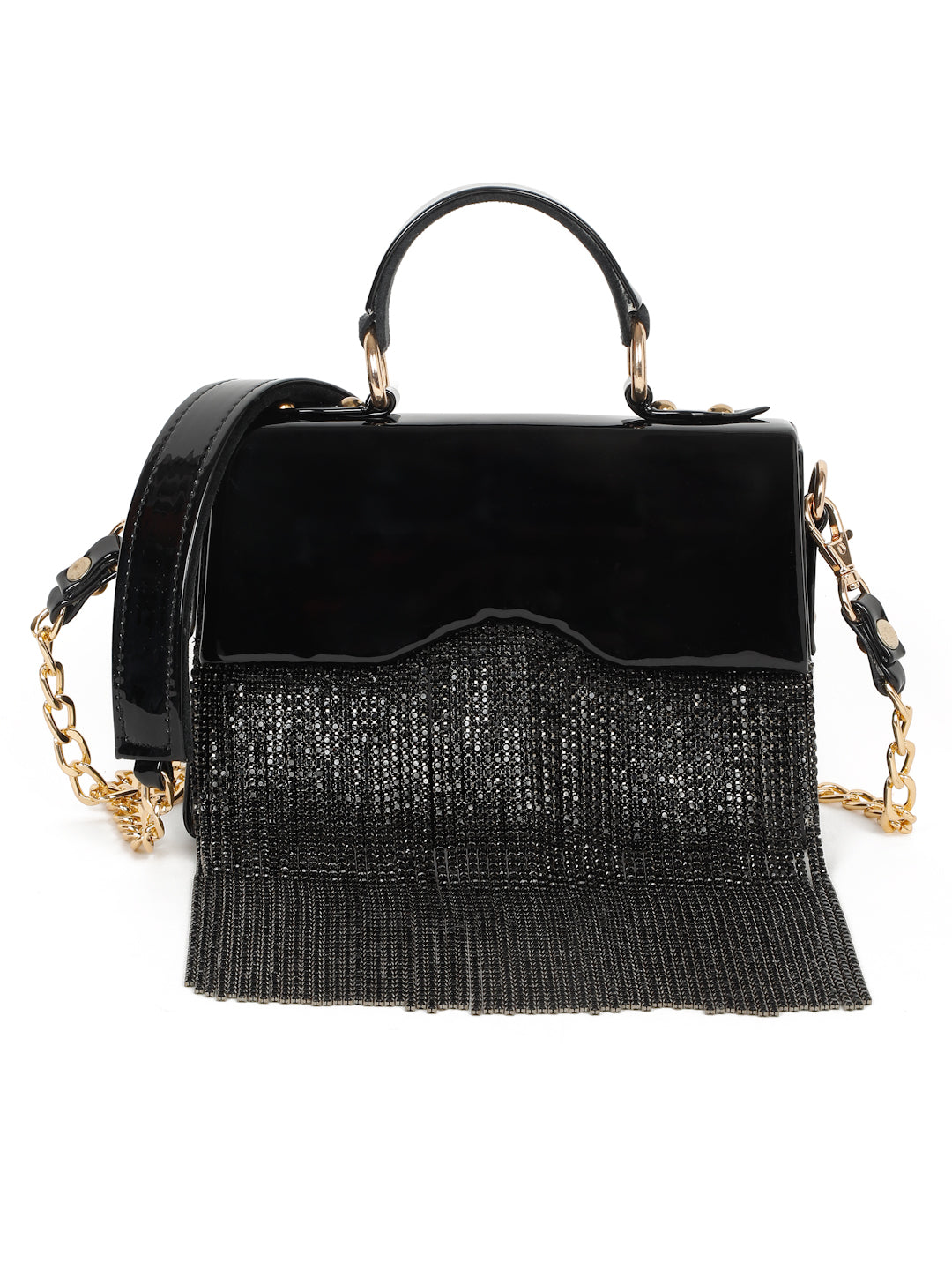 DAZZLE HAND BAG (BLACK)