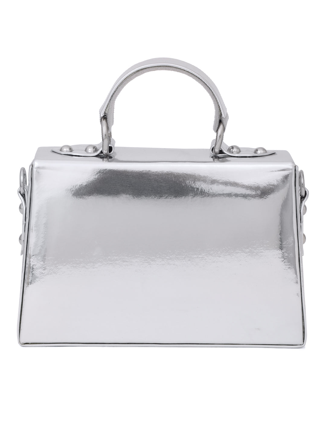 DAZZLE HAND BAG (SILVER)