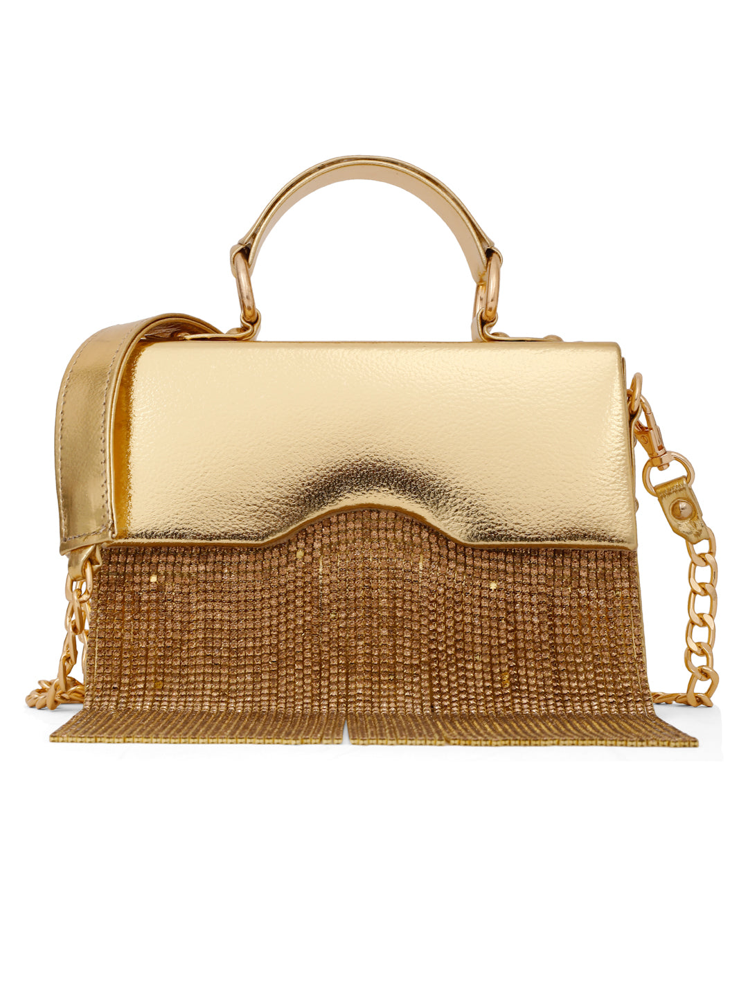 DAZZLE HAND BAG (GOLD)