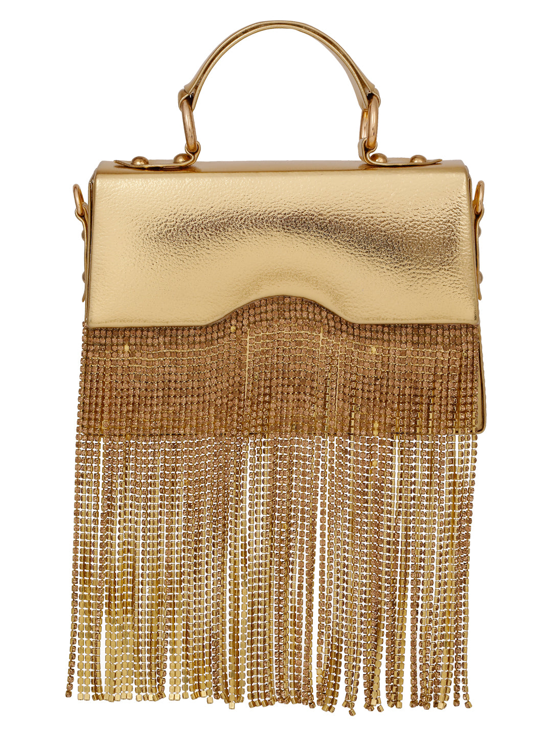 DAZZLE HAND BAG (GOLD)